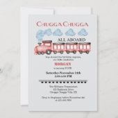 Schattigee Waterverf rode trein elke verjaardag Kaart (Voorkant)