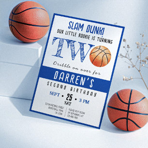 Schattigee Waterverf Rookie Basketball Boy 2e Verj Kaart