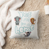 Schattigee Waterverf Safari Woodland Animals Kussen (Deken)