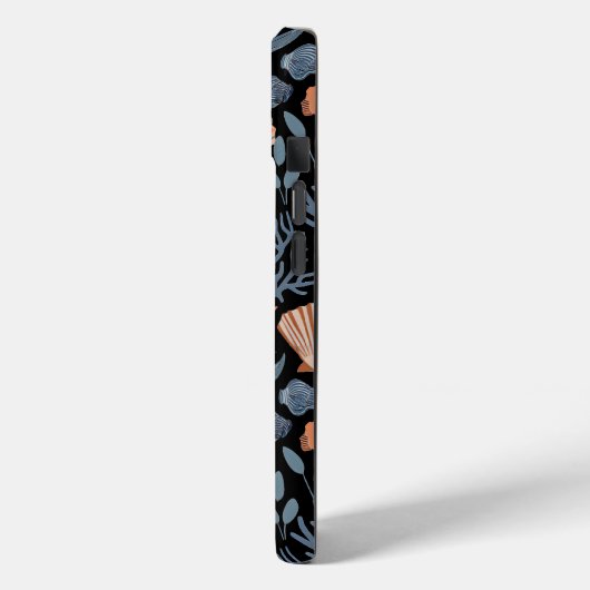 Schattigee Waterverf Seashell Coral Case-Mate iPhone Case (Achterkant / Links)