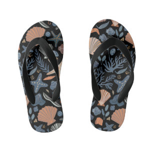 Schattigee Waterverf Seashell Coral Kinder Teenslippers