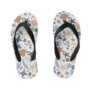 Schattigee Waterverf Seashell Coral Kinder Teenslippers