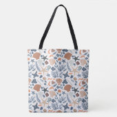 Schattigee Waterverf Seashell Coral Tote Bag (Voorkant)