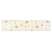 Schattigee Waterverf Sinaasappels en sterren op be Korte Tafelloper (Horizontaal)