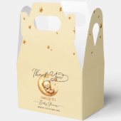 Schattigee Waterverf Slaap Beer op Moon Baby showe Bedankdoosjes (Open)