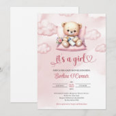 Schattigee waterverf slapen Teddybeer Het is een m Kaart (Voorkant / Achterkant)