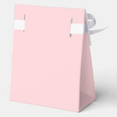 Schattigee Waterverf Sweet Bow Cotton Snoep Baby s Bedankdoosjes (Achterkant)