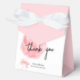 Schattigee Waterverf Sweet Bow Cotton Snoep Baby s Bedankdoosjes