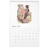 Schattigee  Waterverf Tekeningen Vogelkinderen 3 Kalender (Feb 2027)