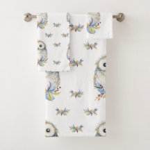 Schattigee waterverf Uil