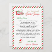 Schattigee waterverf van de Kerstman (Voorkant)