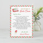 Schattigee waterverf van de Kerstman (Staand voorkant)