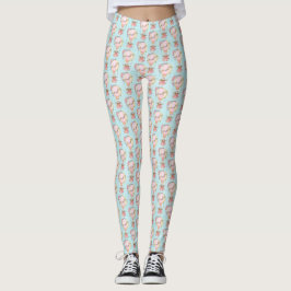 Schattigee Waterverf van luchtballon Leggings