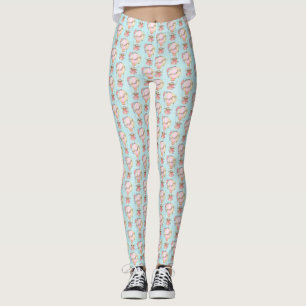 Schattigee Waterverf van luchtballon Leggings