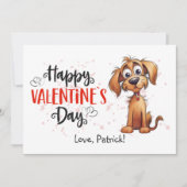 Schattigee Waterverf verhalenboek Puppy Happy Vale Feestdagenkaart (Voorkant)