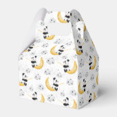 Schattigee Waterverf Vist Panda Patroon Verjaardag Bedankdoosjes (Achterkant)