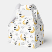 Schattigee Waterverf Vist Panda Patroon Verjaardag Bedankdoosjes (Voorkant Zijde)