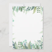 Schattigee Waterverf Wild One Cheetah Baby shower Kaart (Achterkant)