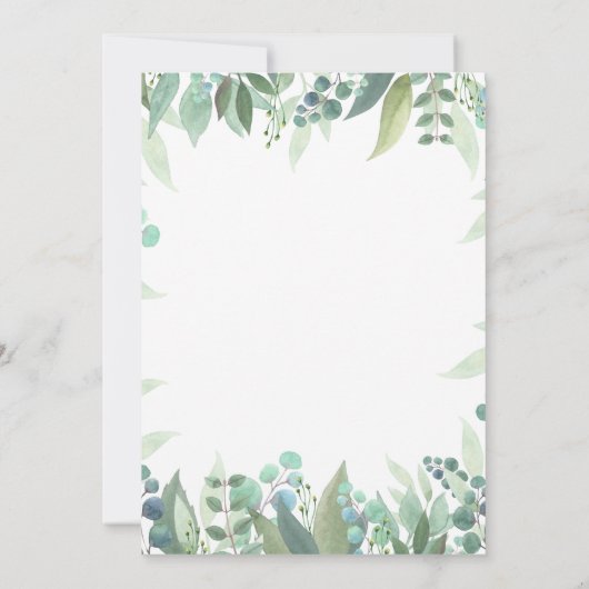 Schattigee Waterverf Wild One Cheetah Baby shower Kaart (Achterkant)