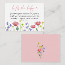 Schattigee Waterverf Wildflower Boeken voor Baby