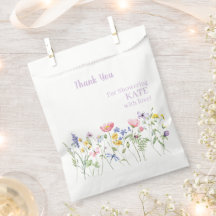 Schattigee Waterverf Wildflower party