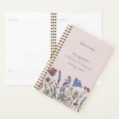 Schattigee Waterverf Wildflowers Girly Planner (Display)