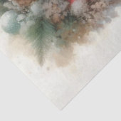 Schattigee Waterverf Winter Woodland Fox Decoupage Tissuepapier (Detail)