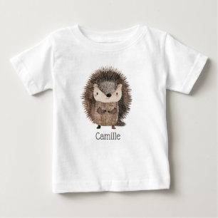 Schattigee Waterverf Woodland Animal Hedgehog Baby