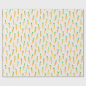 Schattigee Waterverf Wortelcreme Cadeaupapier (Vlak)