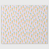 Schattigee Waterverf Wortelen lila Cadeaupapier (Vlak)