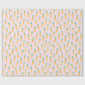 Schattigee Waterverf Wortelen roze Cadeaupapier (Vlak)