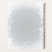 Schattigee Waterverf Zwart Wit Hart Planner (Achterkant)