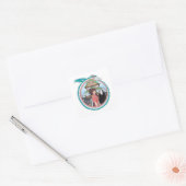 Schattigee weggespitste Sticker (Envelop)