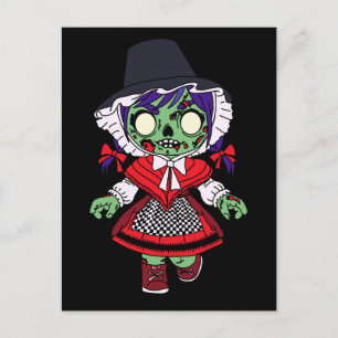 Schattigee Welsh Zombie Briefkaart