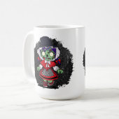 Schattigee Welsh Zombie Koffiemok (Voorkant links)