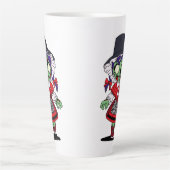 Schattigee Welsh Zombie Latte Mok (Voorkant)