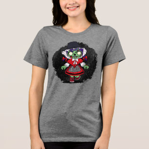 Schattigee Welsh Zombie Tri-Blend Shirt
