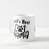 Schattigee wereld's beste kat mama 1 foto poot pri koffiemok (Voorkant links)
