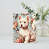  Schattigee West Highland White Terrier Briefkaart (Staand voorkant)