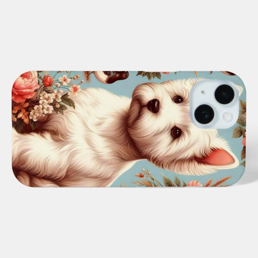  Schattigee West Highland White Terrier Case-Mate iPhone Case (Achterkant (horizontaal))