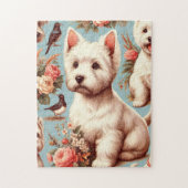  Schattigee West Highland White Terrier Legpuzzel (Verticaal)