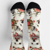 Schattigee West Highland White Terrier naadloos Sokken (Top)