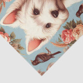 Schattigee West Highland White Terrier Tissuepapier (Detail)