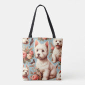  Schattigee West Highland White Terrier Tote Bag (Achterkant)