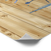 Schattigee Westerne Cowgirl boogie laarzen Poster (Hoek)