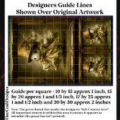 Schattigee Whimsical Ghost  Lijst DU3L Decoupage Tissuepapier