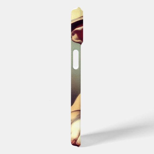 Schattigee Whippet Puppy Case-Mate iPhone Case (Achterkant / Rechts)