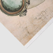 Schattigee Wide Eyed Fantasy Retro Doll AM3 Decoup Tissuepapier (Detail)