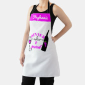 Schattigee Wijnwijn & Proeverij Grappige Gepersona Schort (Insitu)