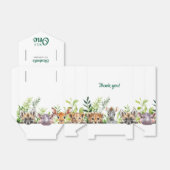 Schattigee Wild One Safari Dieren 1e Verjaardag Bedankdoosjes (Uitgevouwen)